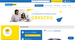Desktop Screenshot of consorcioprimorossi.com.br